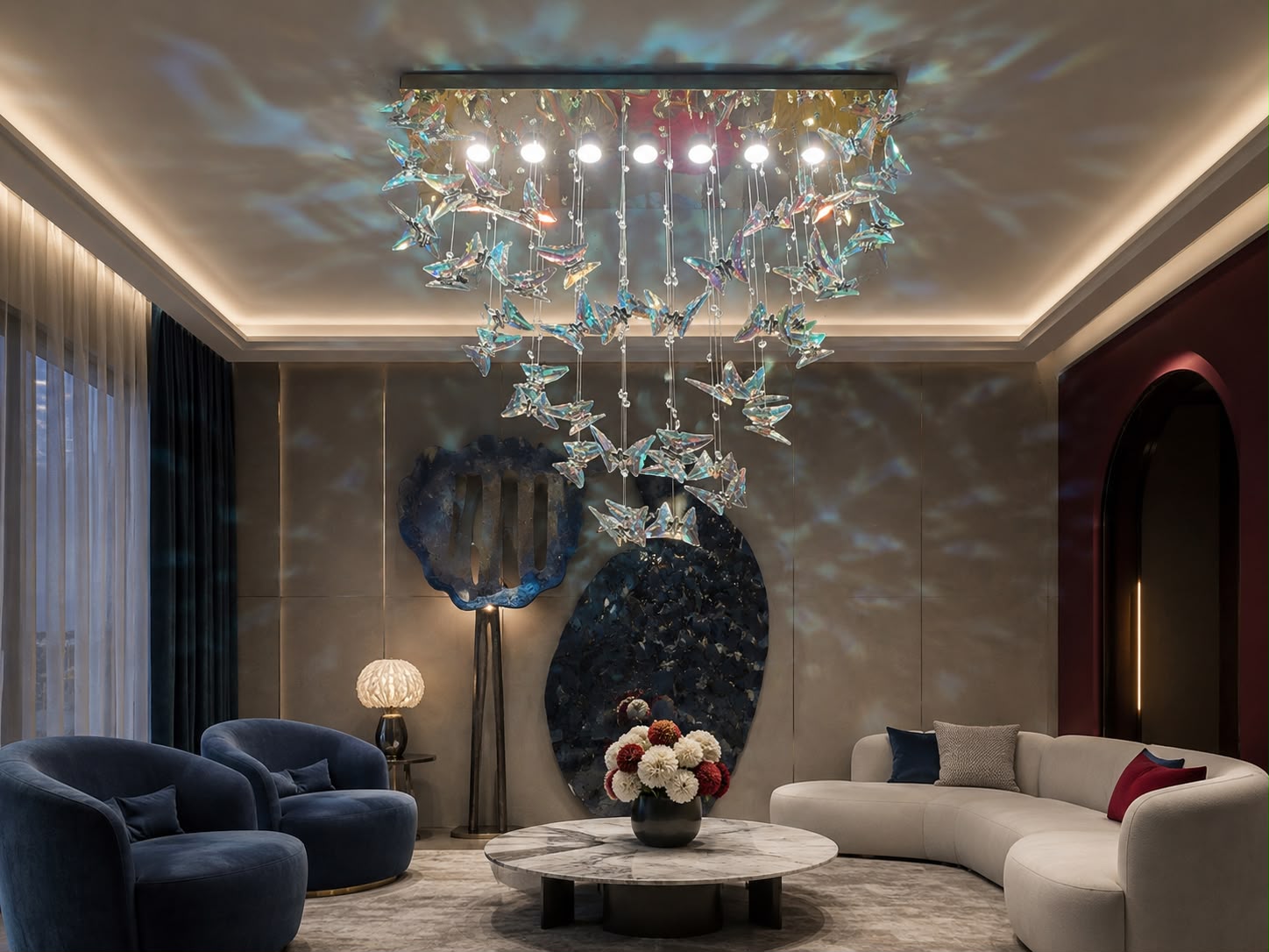 Duplex Chandelier